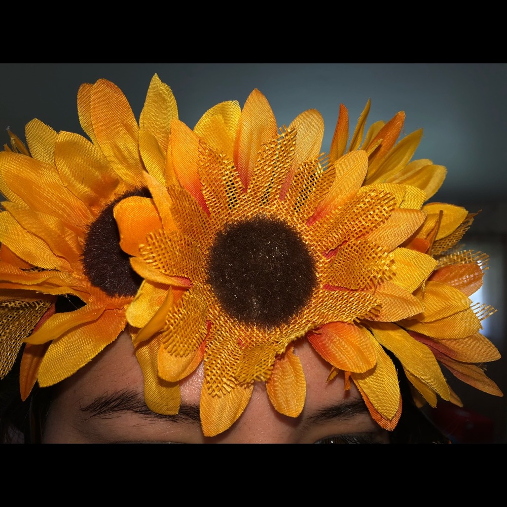 Sunflower headband